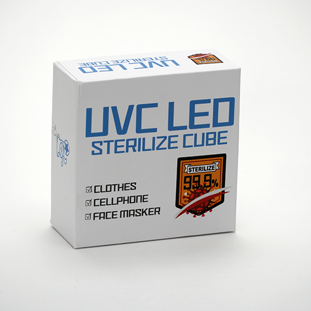 O2 UVC Led Sterelize cube стерилизатор портативный - изображение 1