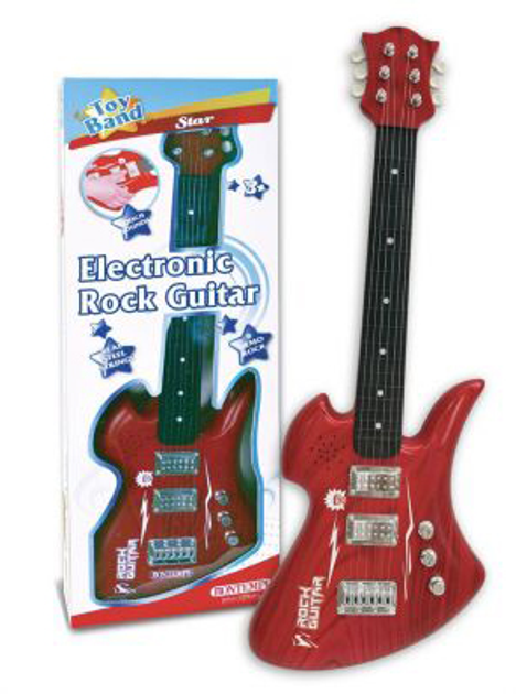 Рок-гітара Bontempi червона (47663241531) - зображення 1