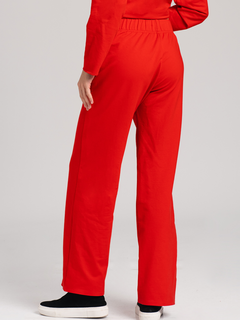 Spodnie dzwony damskie Look Made With Love 1214 Julia XL Czerwone (5903999306953) - obraz 2