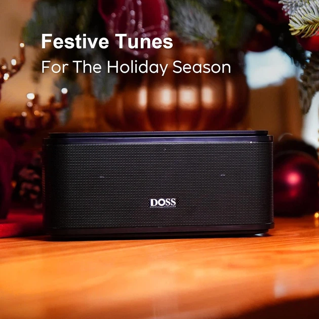 Портативна колонка DOSS SoundBox 12W Black - изображение 3