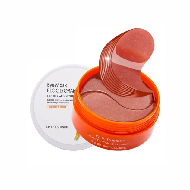 Гідрогелеві патчі під очі з екстрактом цитрусу "Юдзу" Images Eye Mask Blood Orange Essence, 60 шт - Фото 1 Гідрогелеві патчі під очі з екстрактом цитрусу "Юдзу" Images Eye Mask Blood Orange Essence, 60 шт - зображення 1