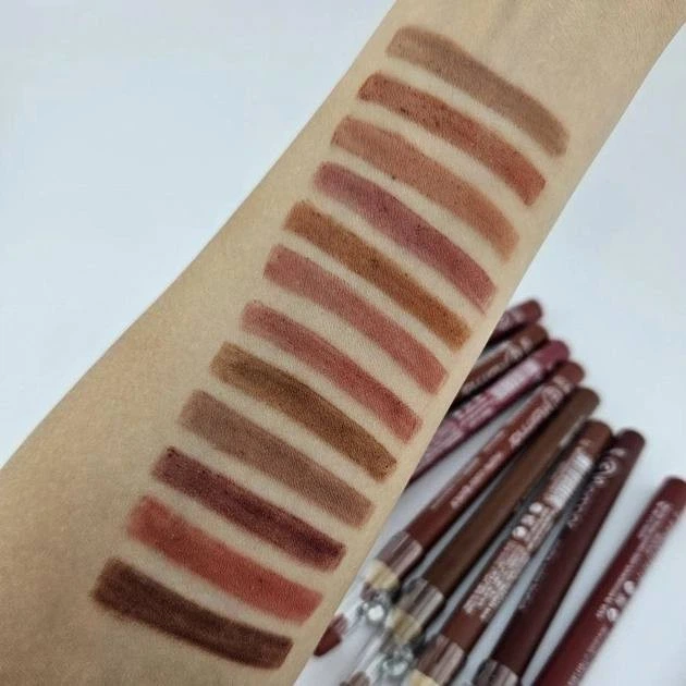 Набір матових олівців для губ з точилкою Flormar Matte Color Lipstick упаковка 12 шт - изображение 4