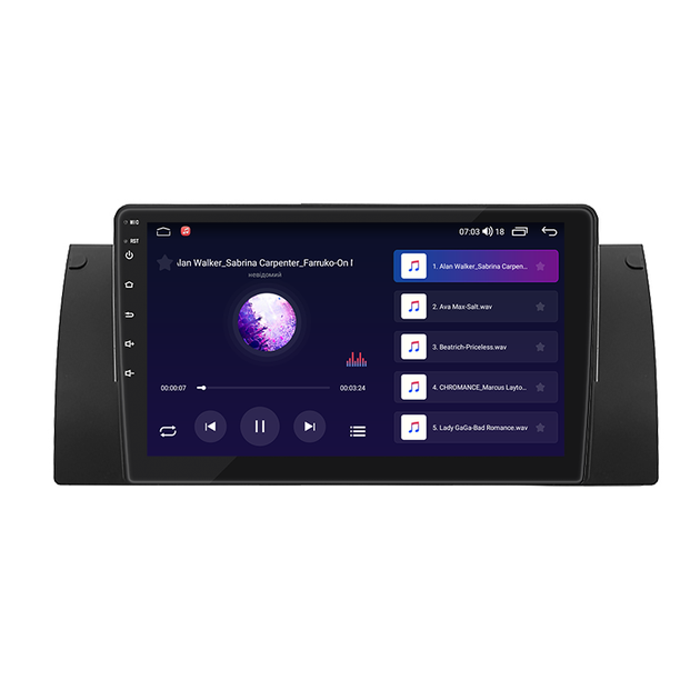 Штатная магнитола 9"Lesko для BMW 5 серии IV (E39) Рестайлинг 2000-2004 2/32Gb CarPlay 4G Wi-Fi GPS Prime БМВ - Фото 1 Штатная магнитола 9"Lesko для BMW 5 серии IV (E39) Рестайлинг 2000-2004 2/32Gb CarPlay 4G Wi-Fi GPS Prime БМВ - изображение 1