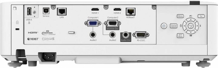 Projektor Epson EB-L520U Biały (V11HA30040) - obraz 3