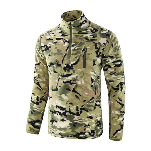 Тактическая кофта флис A973 Camouflage CP 2XL - изображение 1