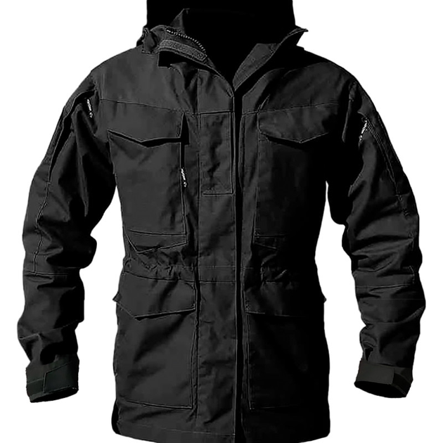 Тактична куртка S.archon M65 Black парка чоловіча 2XL - зображення 1
