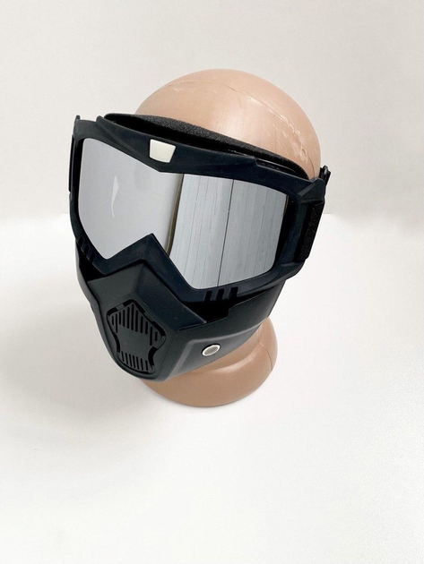 Универсальная маска трансформер Черная - изображение 2