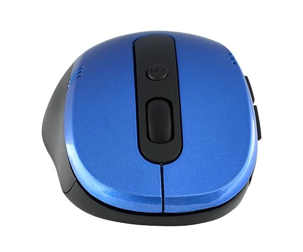 Миша бездротова Wireless Mouse G-108 чорно-синій - зображення 5