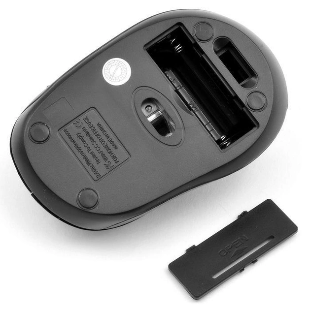 Мышь беспроводная Wireless Mouse G-108 чёрно-красный - изображение 3