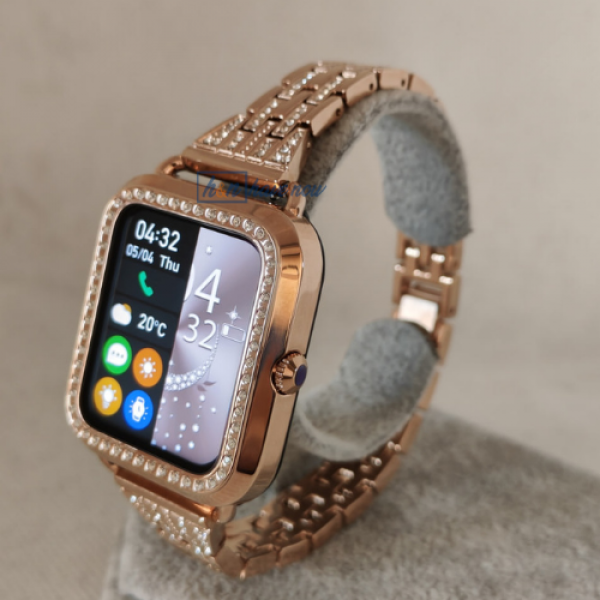 Смарт-годинник Smart Watch DTX - Pro MAX голосовий помічник тонометр дисплей 1.59 дюйма два ремінці золотий (DTX 0174387) - зображення 7