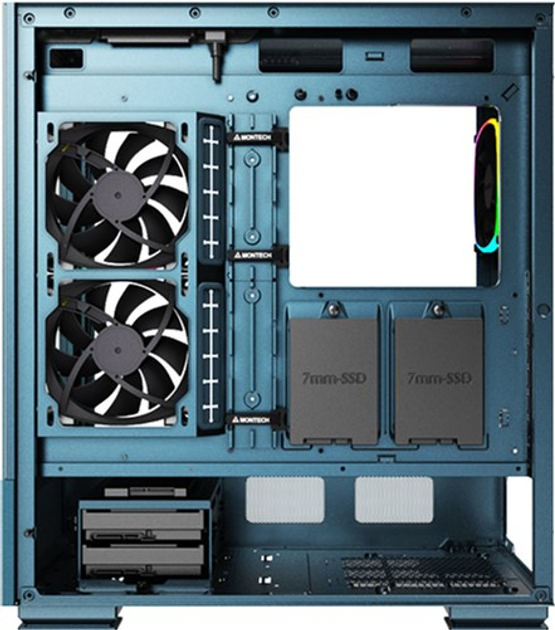 Корпус Montech Sky Two Blue - зображення 6