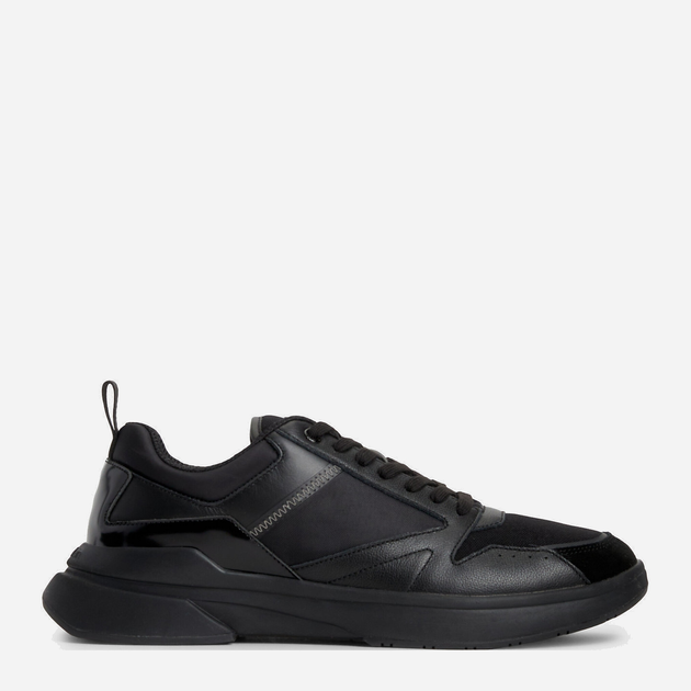 Sneakersy skórzane na platformie do kostki męskie Calvin Klein HM0HM01044-0GM 41 Czarne (8720108201223) - obraz 1