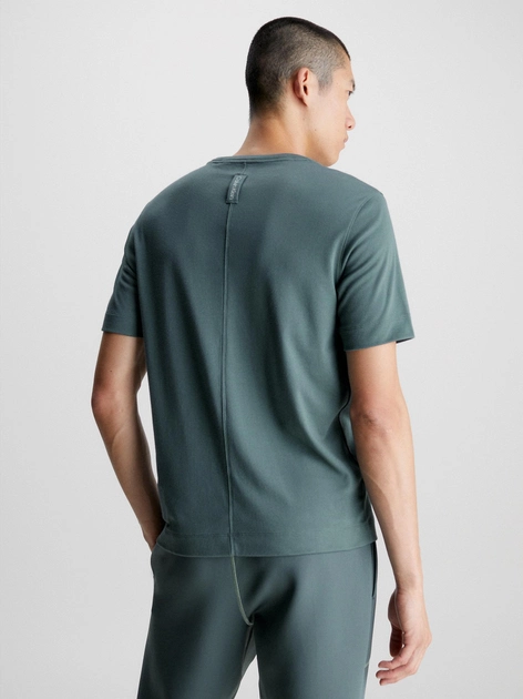 Koszulka męska basic Calvin Klein 00GMF3K133-CEG L Ciemnoszara (8720108332705) - obraz 2