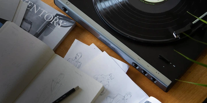 Вініловий програвач Audio-Technica AT-LP60XBK - зображення 7