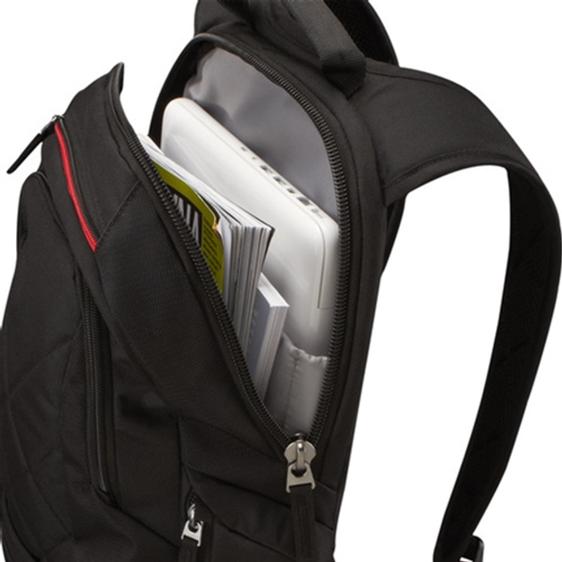 Plecak Sportowy na Notatnik Case Logic do 14" Poliester Czarny (DLBP114 BLACK) - obraz 5