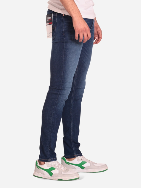 Jeansy skinny męskie Tommy Jeans DM0DM16639-1BK 34/34 Granatowe (8720644460467) - obraz 3