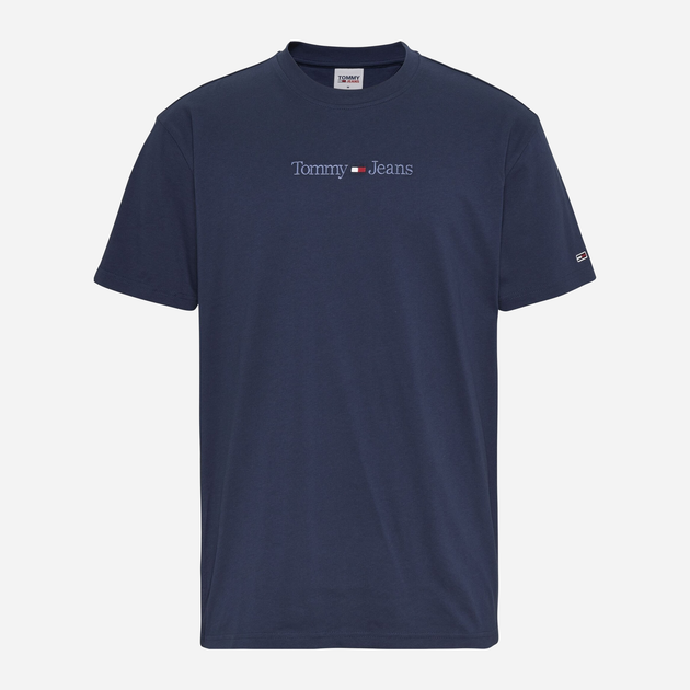 Футболка чоловіча Tommy Jeans DM0DM16825-C87 M Синя (8720644517444) - зображення 6