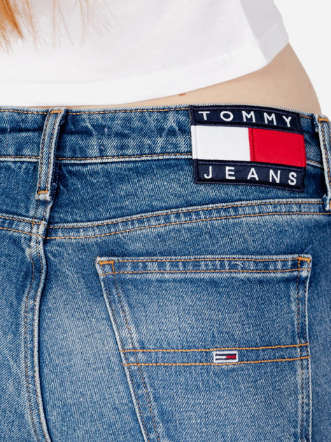 Jeansy regular fit damskie Tommy Jeans DW0DW16025-1BK 30/30 Granatowe (8720644534892) - obraz 4