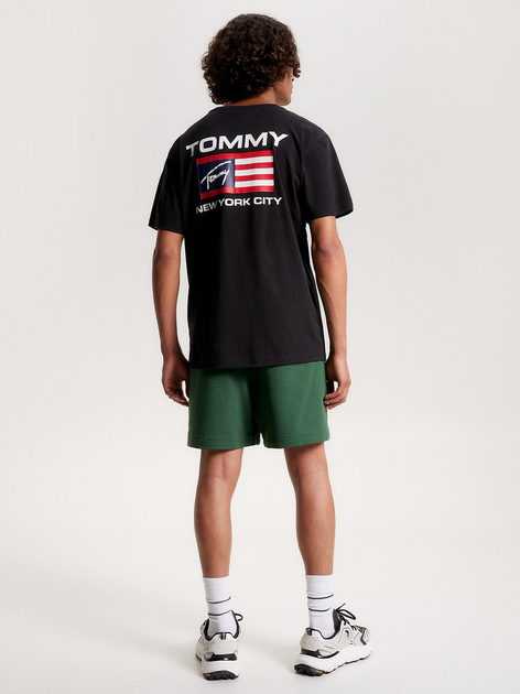Футболка чоловіча Tommy Jeans DM0DM16849-BDS XL Чорна (8720644572405) - зображення 2