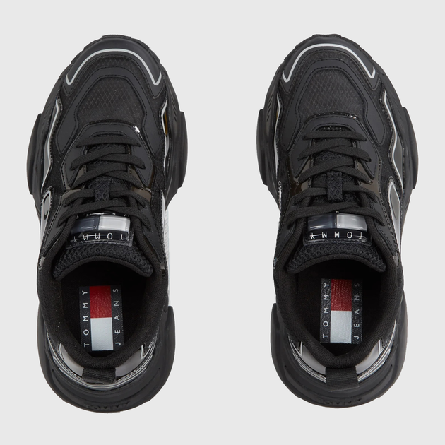 Sneakersy damskie Tommy Hilfiger EN0EN02190-BDS 37 Czarne (8720644636053) - obraz 4