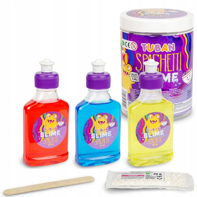 Zestaw Tuban Super Slime Spaghetti (5901087031176) - obraz 1