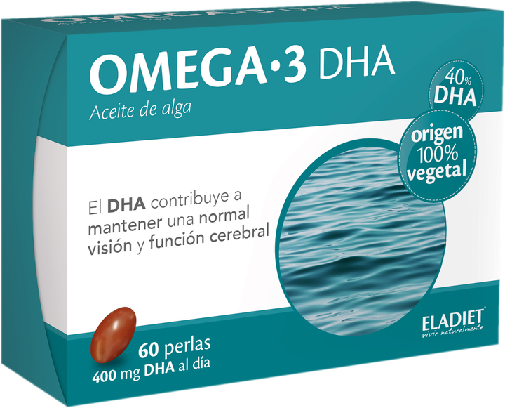 Suplement diety Eladiet Omega 3 60 pereł (8420101215899) - obraz 1
