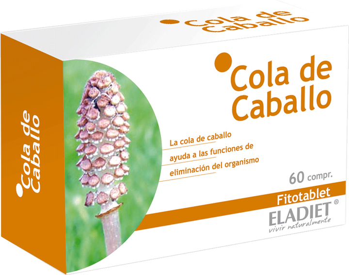 Suplement diety Eladiet Cola Caballo Fitotablet 60 tabletek (8420101010777) - obraz 1