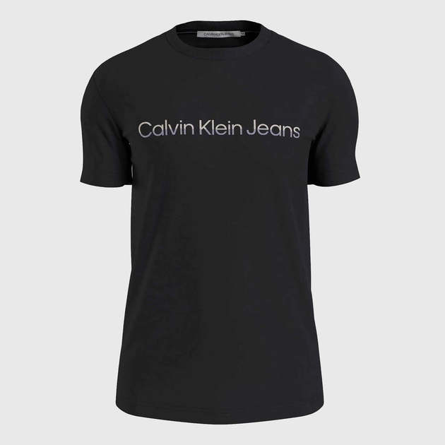 Koszulka męska Calvin Klein Jeans J322511-0GO XL Czarna (8720108054096) - obraz 3