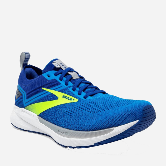 Чоловічі кросівки для бігу Brooks Ricochet 3 1103611D-451 46 (12US) 30 см Блакитні (190340889523) - зображення 3
