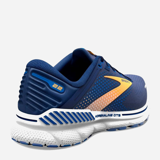 Buty do biegania męskie Brooks Adrenaline GTS 22 1103661B-458 46 (12US) 30 cm Granatowe (195394237719) - obraz 4