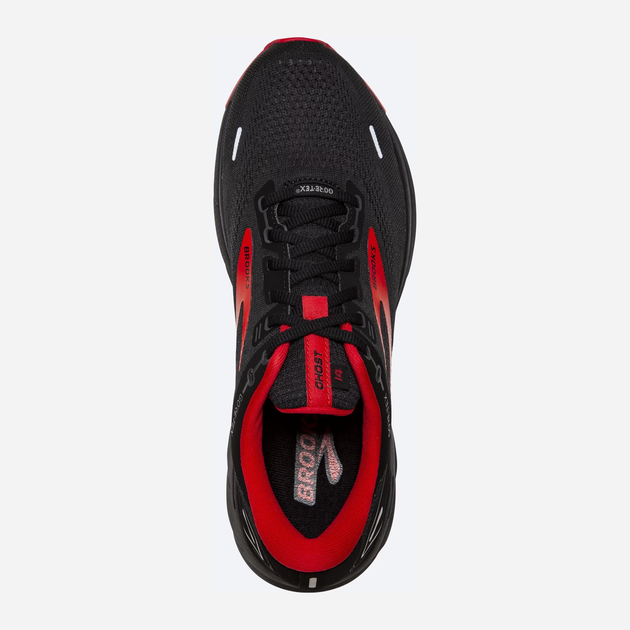 Buty do biegania męskie Brooks Ghost 14 1103681D-004 40.5 (7.5US) 25.5 cm Czarne z czeronym (190340948312) - obraz 3