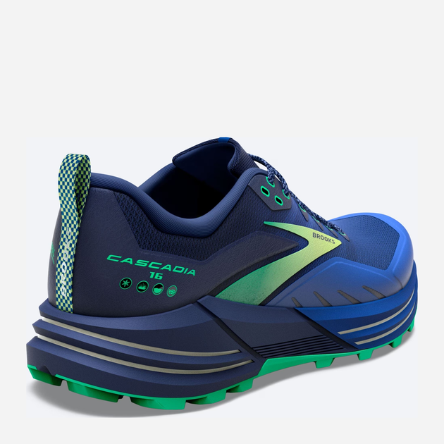 Buty do biegania męskie Brooks Cascadia 16 1103761D-403 45.5 (11.5US) 29.5 cm Granatowe (195394228663) - obraz 5