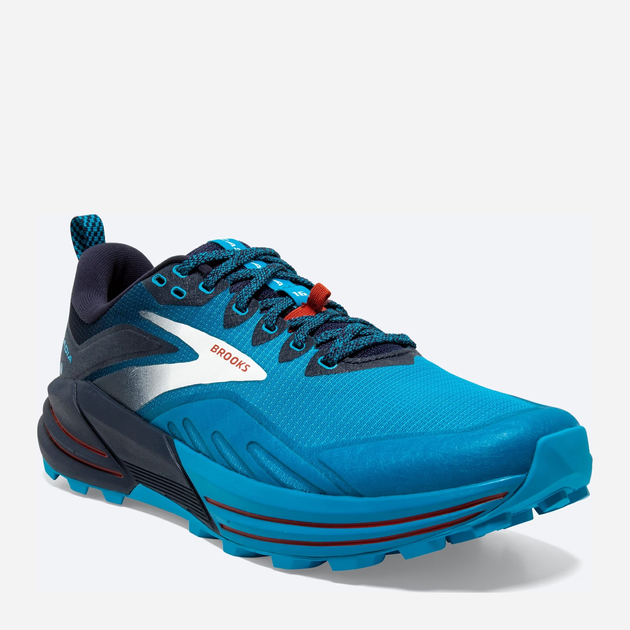Чоловічі кросівки для бігу Brooks Cascadia 16 1103761D-490 (9.5US) 43 Блакитні (195394228472) - зображення 2