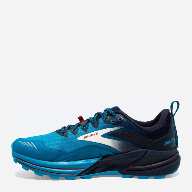 Buty do biegania męskie Brooks Cascadia 16 1103761D-490 42.5 (9US) 27 cm Niebieskie (195394228465) - obraz 4