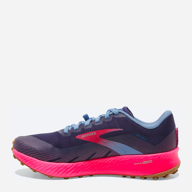 Buty do biegania damskie Brooks Catamount 1203391B-422 37.5 (6.5US) 23.5 cm Ciemnogranatowe (195394034783) - obraz 4