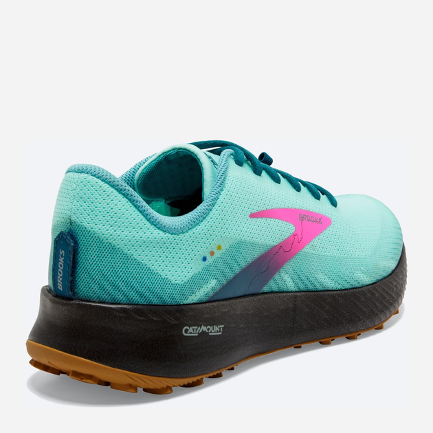 Buty do biegania damskie Brooks Catamount 1203391B-433 37.5 (6.5US) 23.5 cm Turkusowe (195394034905) - obraz 5