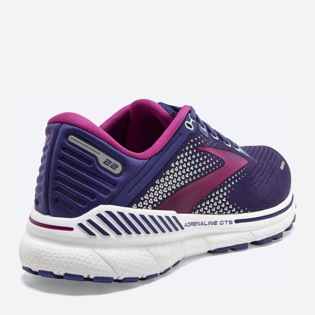Buty do biegania damskie Brooks Adrenaline Gts 22 1203531B-403 40.5 (9US) 26 cm Fioletowe (190340945625) - obraz 5