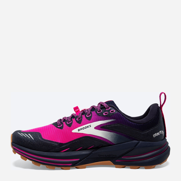 Buty do biegania damskie Brooks Cascadia 16 1203631B-425 40.5 (9US) 26 cm Czarny/Różowy (195394228809) - obraz 4