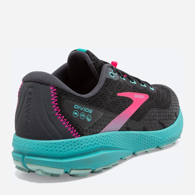 Buty do biegania damskie Brooks Divide 3 1203681B-068 38.5 (7.5US) 24.5 cm Czarne (195394037043) - obraz 5
