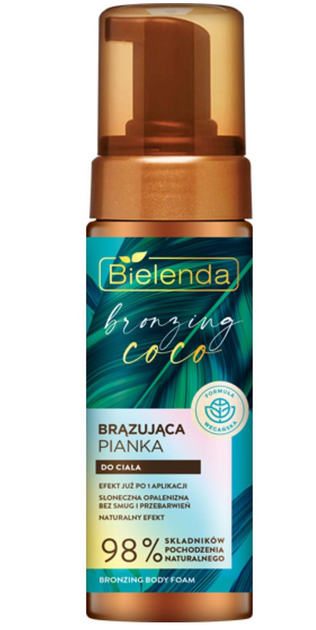 Pianka do ciała Bielenda Bronzing Coco brązująca 150 ml (5902169048556) - obraz 1