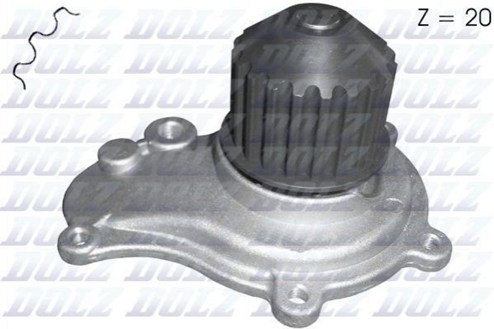 Водяной насос DOLZ C141 Chrysler STRATUS, SEBRING, Voyager, PT CRUISER; Dodge Caravan; Jeep Cherokee KJ, WRANGLER II (TJ) 4694307, 4694307AA, 4694307AB - изображение 1