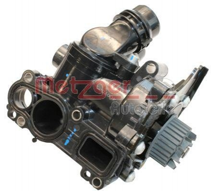 Водяной насос METZGER 4007005 Audi Q5, TT, A5, A4, A6, A8, A3, Q3; Volkswagen Passat, Jetta, Tiguan, Scirocco, Golf, Amarok; Seat Exeo 06H121026DD, 06J121026R, 06H121008F - изображение 1