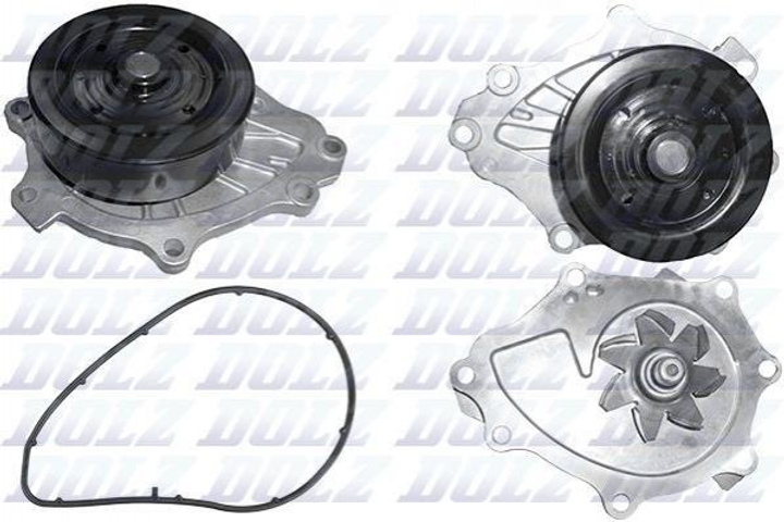 Водяний насос DOLZ T231 Toyota Avensis, Rav-4, Corolla, Verso, Auris; Lexus IS 1610029496, 1610009340, 1610029495 - зображення 1