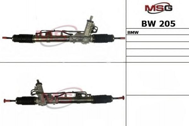 Рульова рейка та кріплення MSG BW 205 BMW 3 Series 32131094926, 32131094927, 32131096283 - зображення 2