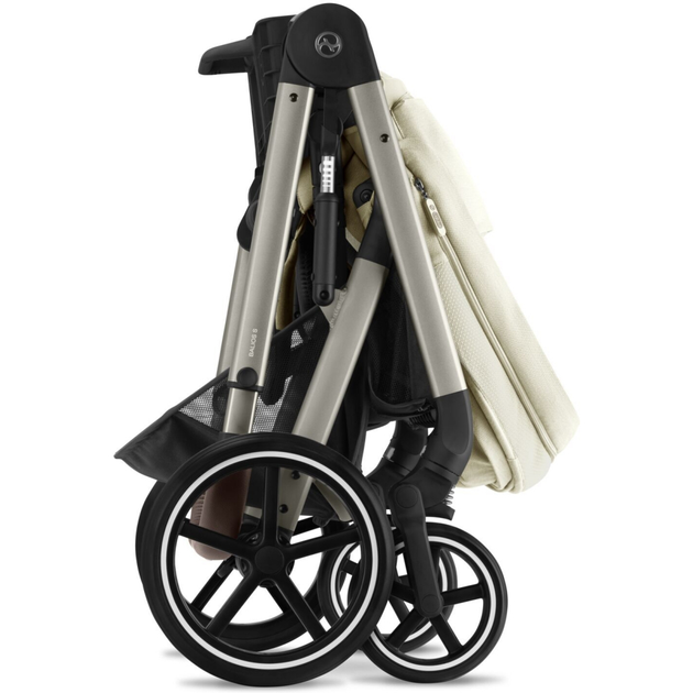 Коляска Cybex Balios S Lux TPE Seashell Beige (з бампером) (522002565) - изображение 8