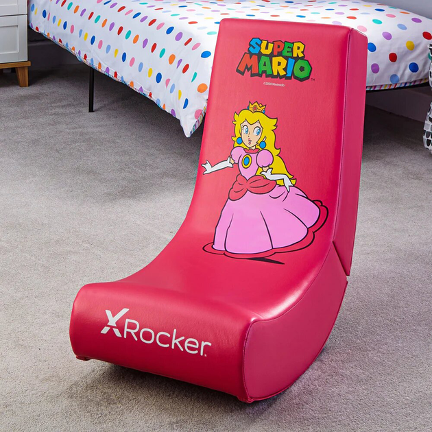 Крісло для геймерів X Rocker Nintendo Peach (0094338200973) - зображення 6