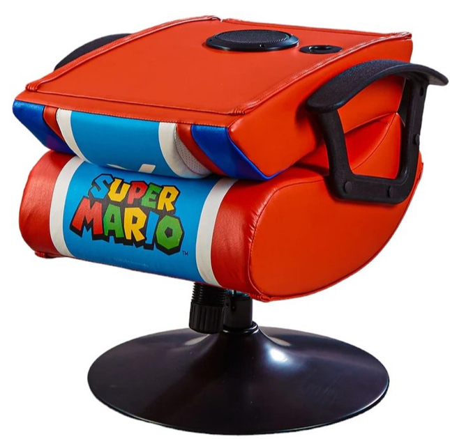 Крісло для геймерів X Rocker Nintendo Mario Joy (0094338201086) - зображення 3