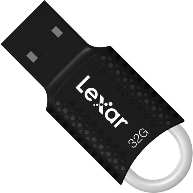 Pendrive Lexar JumpDrive V40 32GB USB 2.0 Czarny (843367105205) - obraz 1