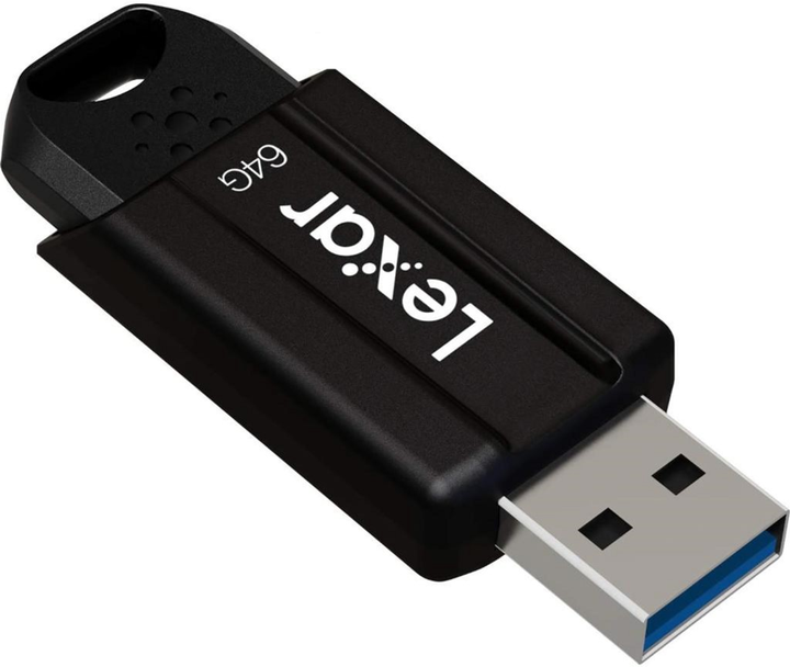 Флеш пам'ять Lexar JumpDrive S80 64GB USB 3.1 Black (843367120161) - зображення 2