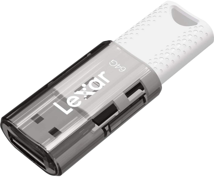 Флеш пам'ять Lexar JumpDrive S60 64GB USB 2.0 Black/Teal (843367120048) - зображення 3
